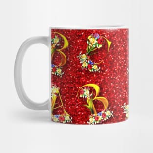 Typography Pattern Mug